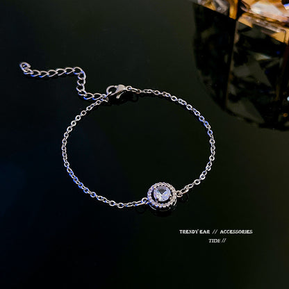 Bracelet élégant doré à pierres - Clara