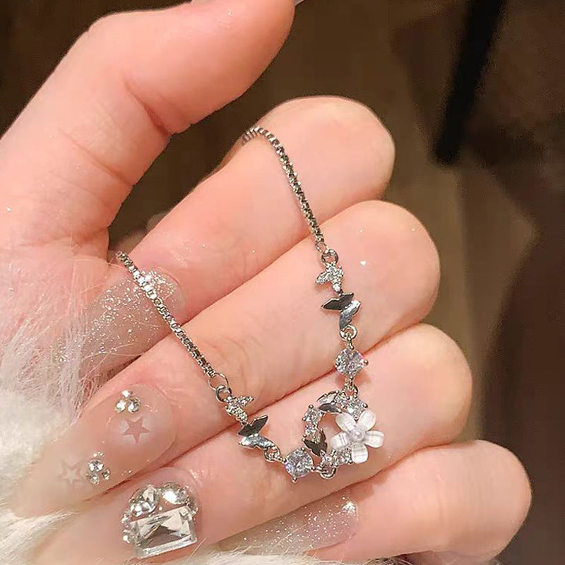 Bracelet élégant doré à pierres - Clara