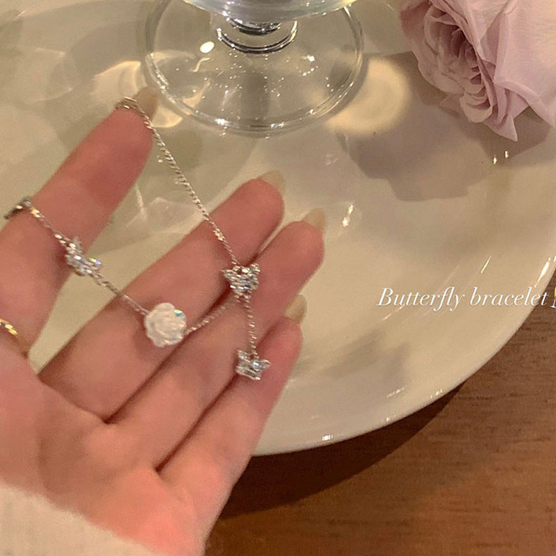 Bracelet élégant doré à pierres - Clara