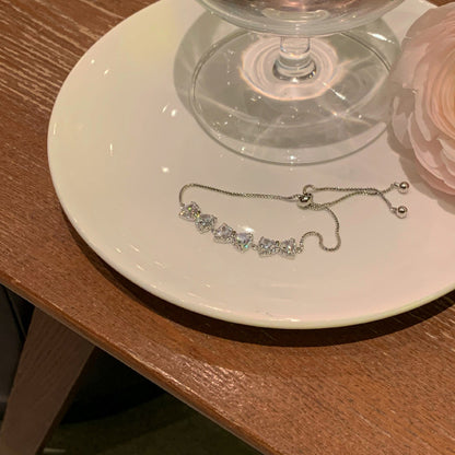 Bracelet élégant doré à pierres - Clara