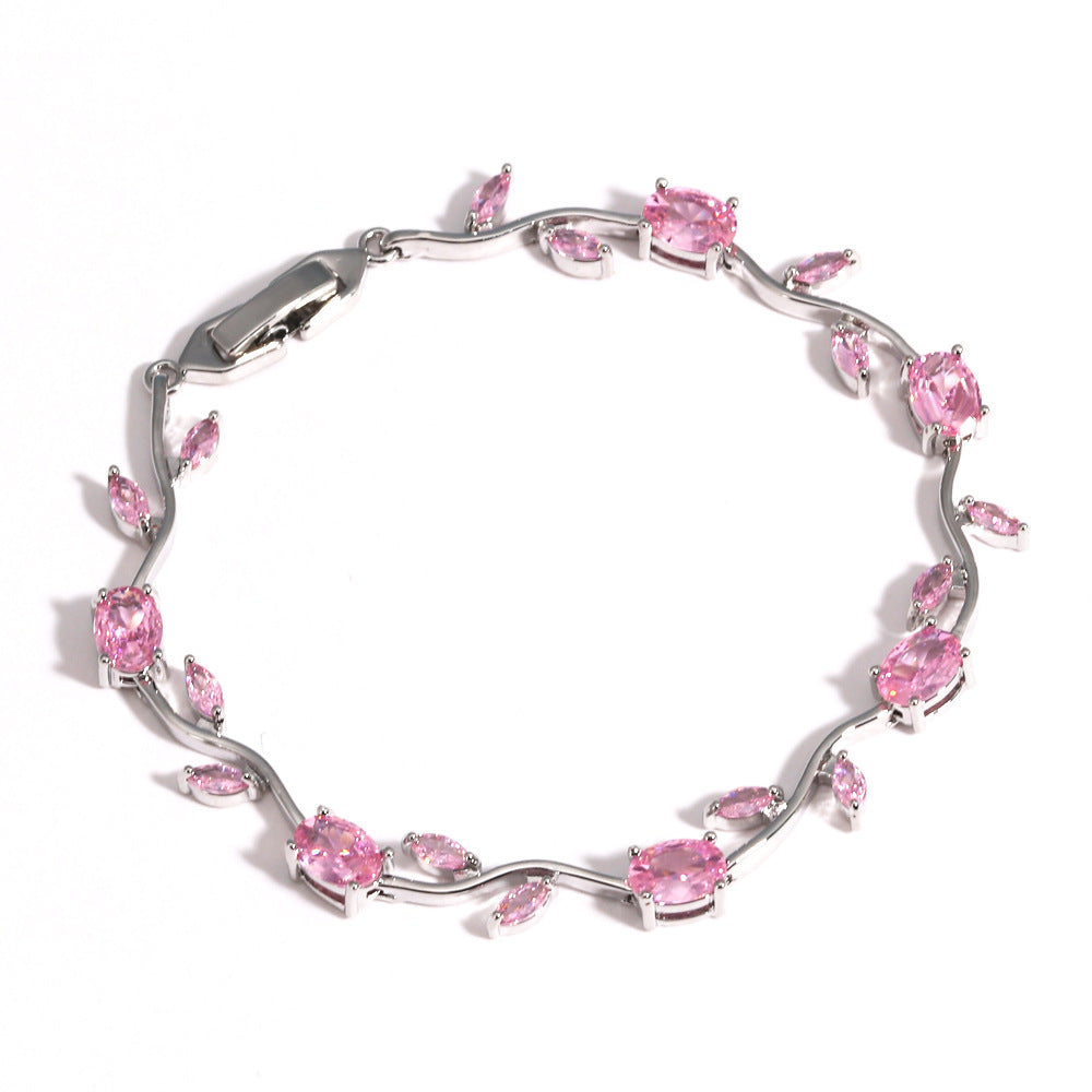 Bracelet femme raffiné avec pierres décoratives _Sofia